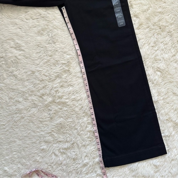 J. Crew Factory Jeans Petite Wide-Leg Denim Trouser Pant Black 29P NWT New - Picture 11 of 11